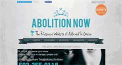 Desktop Screenshot of abolitionnow.com